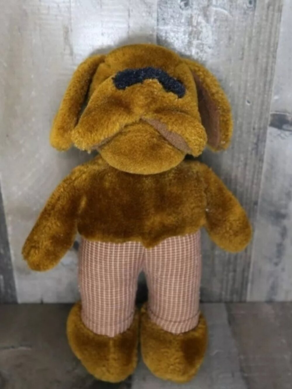 1981 Dakin McGruff Take a Bit Out of Crime Plush Stuffed Bull Dog Vintage